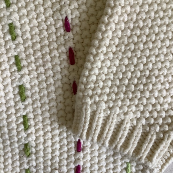 Cream Knit Sweater (Youth 12) - Picture 6 of 13